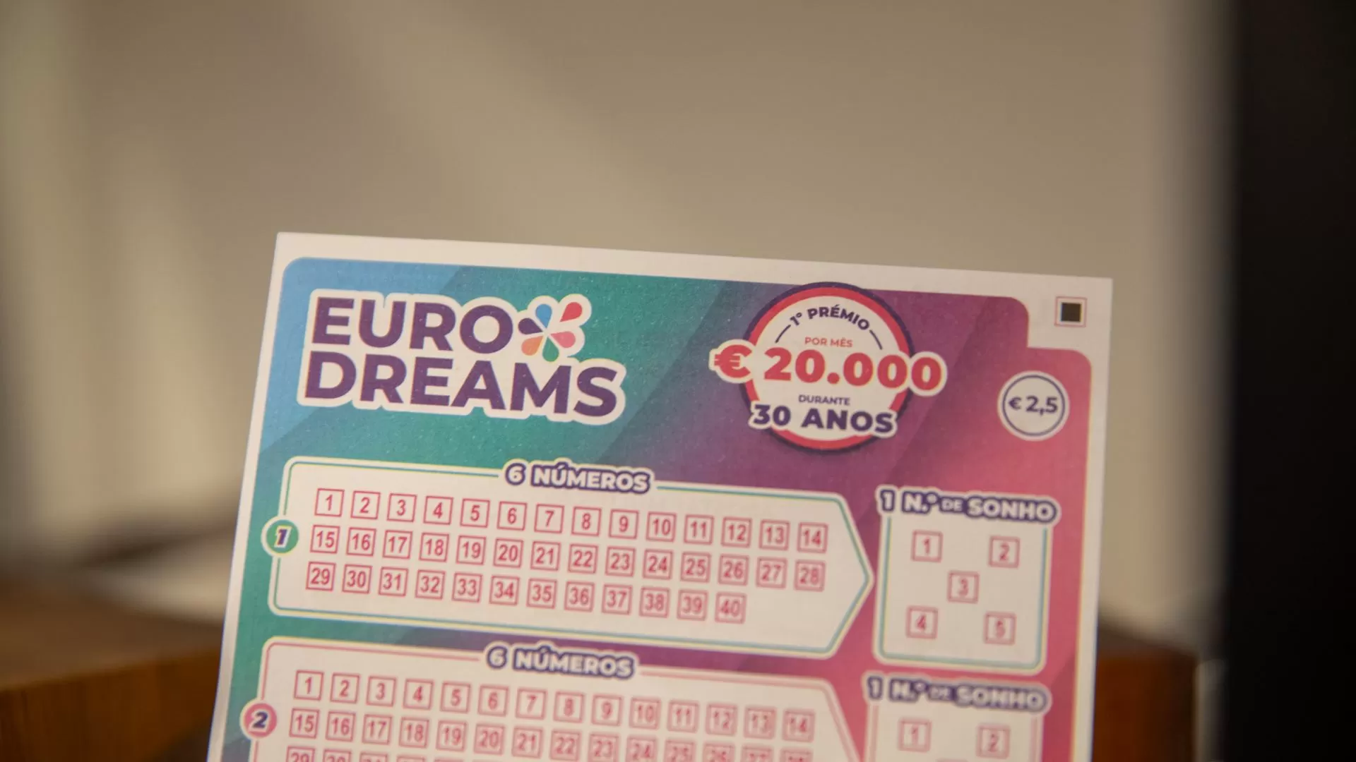 EuroDreams: Esta é a chave vencedora do último sorteio de 2025