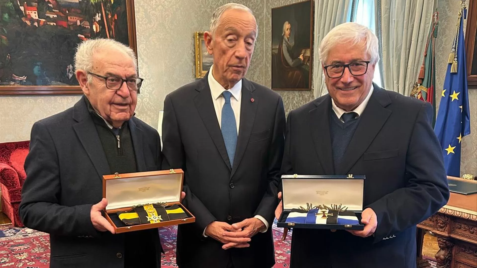 CNIS e União das Misericórdias homenageadas pelo Presidente da República