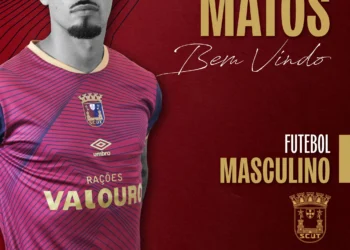 Tiago Matos é o 14.º quarto reforço do Torreense para a época 2024/25