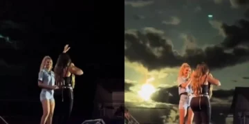Meteoro ilumina o céu durante show de Simone Mendes no Ceará; veja vídeo
