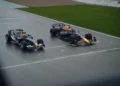Separados por 20 anos. Dois F1 da Red Bull enfrentam-se em Silverstone