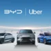 BYD e Uber têm acordo. Parceria envolve 100.000 carros