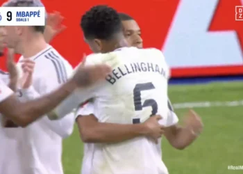 Sociedade Mbappé-Bellingham deu origem a golo inspirado do Real Madrid
