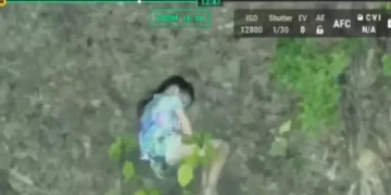 Criança de 10 anos é resgatada em floresta da Louisiana com ajuda de drone