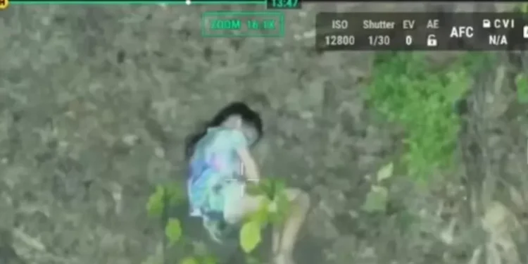 Criança de 10 anos é resgatada em floresta da Louisiana com ajuda de drone