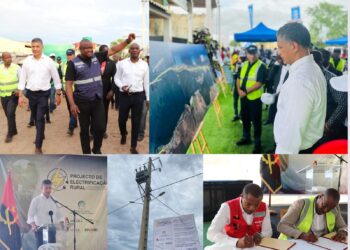 A população de Buraco, no distrito urbano do Mussulo, passou a ter acesso à rede pública de energia elétrica