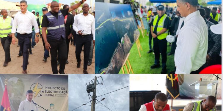 A população de Buraco, no distrito urbano do Mussulo, passou a ter acesso à rede pública de energia elétrica