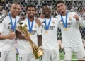 Euforia total. Real Madrid venceu Taça Intercontinenal e festejou assim