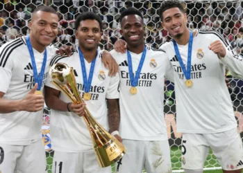 Euforia total. Real Madrid venceu Taça Intercontinenal e festejou assim