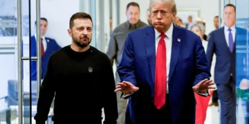 “Ficou um pouco conturbado”, admite Trump sobre relacionamento com Zelensky