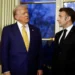 Macron vai a Washington dizer a Trump: “Não podes ser fraco à frente de Putin”