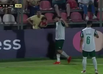 Palmeiras e Del Valle protestam contra racismo em jogo da Liberta Sub-20