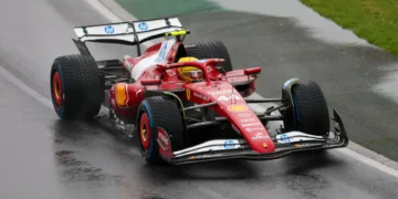 O que vê um piloto de Fórmula 1 numa corrida à chuva?