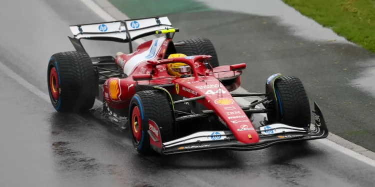 O que vê um piloto de Fórmula 1 numa corrida à chuva?