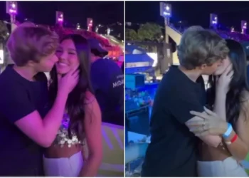 Duda Guerra mostra Benício Huck na cozinha: “Está fazendo tudo”