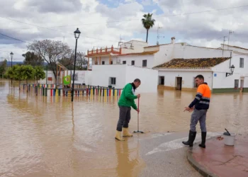 Veja o vídeo. Ponte colapsa depois de subida do nível do rio Tejo, em Espanha