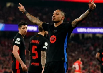 Benfica cai novamente aos pés de Raphinha e Champions fica em risco