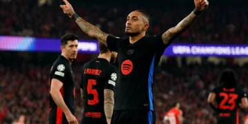 Benfica cai novamente aos pés de Raphinha e Champions fica em risco