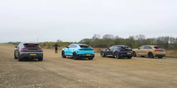 Os SUV mais rápidos do mundo. Quem leva a melhor?