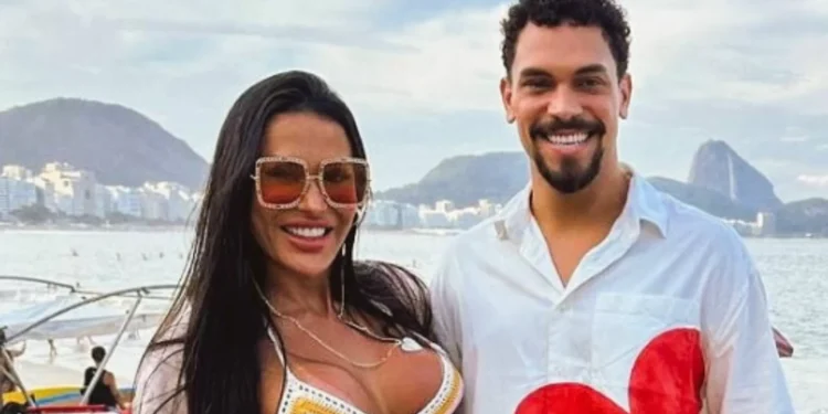 Bruna Griphao posa de biquíni branco: “Belíssima, rica e feliz”