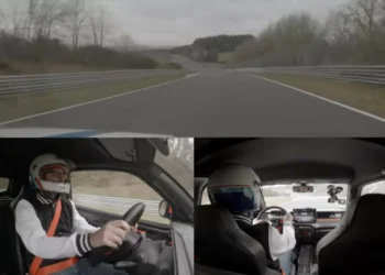 Também há quadriciclos em Nürburgring. Este é o mais rápido