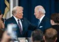 Trump culpa Biden por queda do PIB dos Estados Unidos