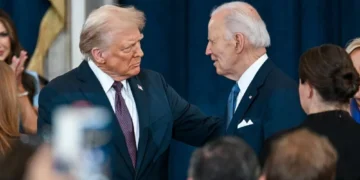 Trump culpa Biden por queda do PIB dos Estados Unidos