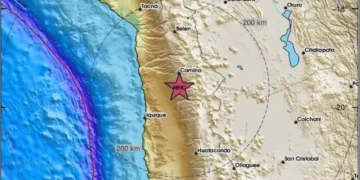 Terremoto de magnitude 5,7 atinge a região de Tarapacá, no Chile