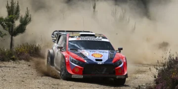 Tänak termina 1.º dia do Rali de Portugal como líder e com recorde
