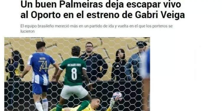 “Mereceu mais”: imprensa internacional repercute estreia do Palmeiras no Mundial