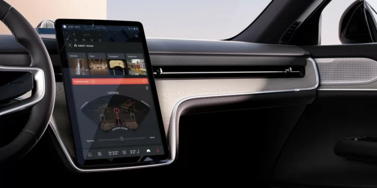 Volvo EX90 terá nova tecnologia de som ‘Abbey Road Studios Mode’