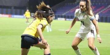 Equador e Uruguai empatam na abertura da Copa América Feminina
