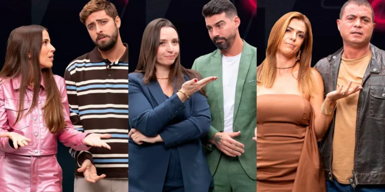 Power Couple: três casais disputam para ficar no reality nesta 10ª DR