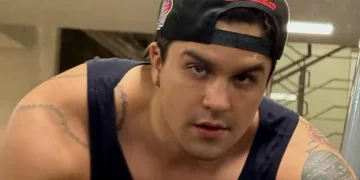 Luan Santana posta foto na academia e choca fãs com seus músculos: “Fortão”