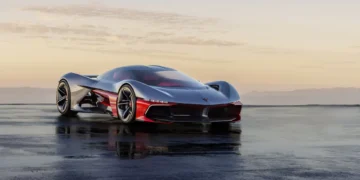 California Corvette Concept, hipercarro futurista inspirado na Califórnia