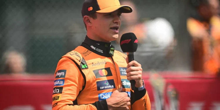 Norris conquistou ‘pole position’ para o Grande Prémio da Bélgica