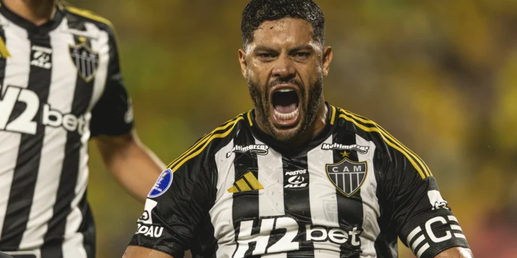 Hulk marca, Atlético-MG bate Bucaramanga e se aproxima das oitavas da Sula