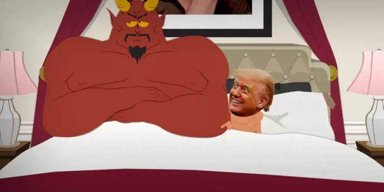 Trump nu, diabo na cama e IA: ‘South Park’ volta ao ar com polêmica e irrita a Casa Branca