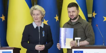 Von der Leyen reforça apoio à Ucrânia e apela à proteção dos órgãos anti-corrupção