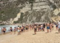 Praia da Nazaré reaberta a banhos