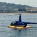 Helicóptero amara de emergência em plena praia de Barcelona. Há vídeo