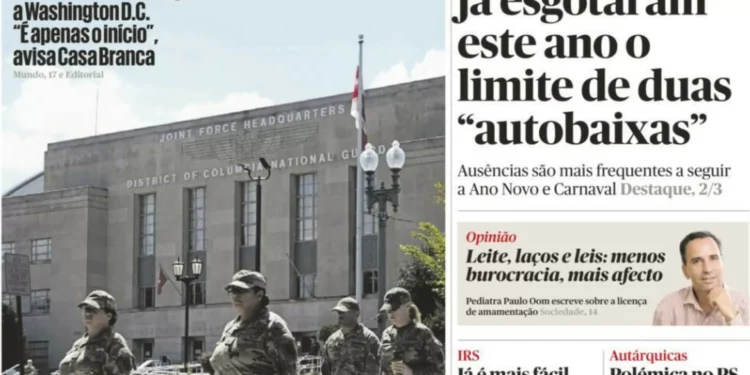 Hoje é notícia: 52 mil ‘esgotaram’ autobaixas; Pancada em bar de luxo