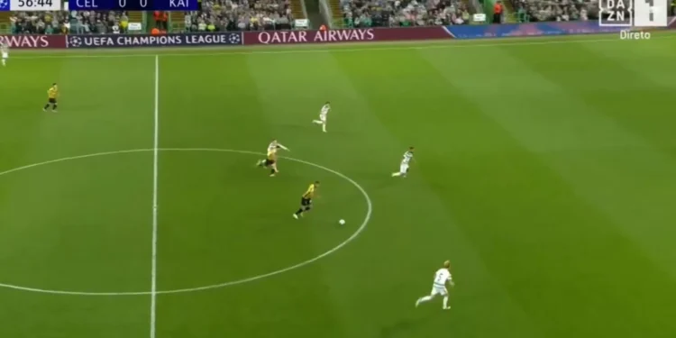 E se esta entra? Cheirou a golaço em jogo entre portugueses na Champions