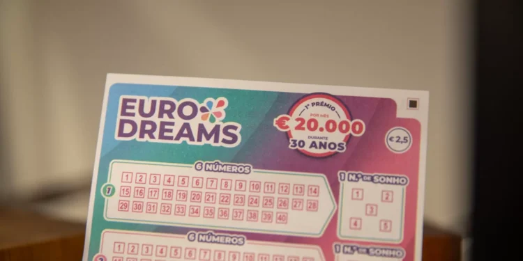 EuroDreams. Chave vencedora desta segunda-feira