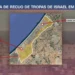 Mapa revela limite do recuo israelense em Gaza após novo acordo