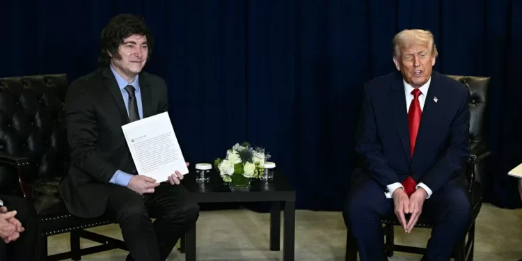 Governo argentino anuncia reunião Trump-Milei na Casa Branca