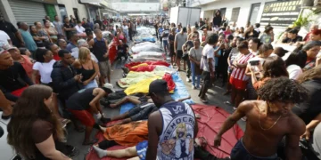 Polícia do Rio de Janeiro diz que operação com mais de 120 mortos se deu em “cenário de guerra”