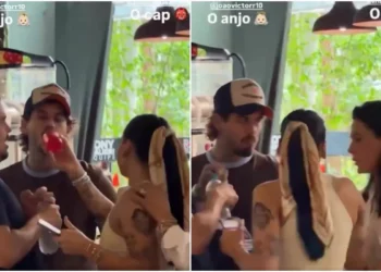 Ana Castela é repreendida após dar bebida a Zé Felipe