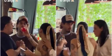 Ana Castela é repreendida após dar bebida a Zé Felipe