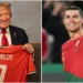 Cristiano Ronaldo deverá ser recebido por Trump na Casa Branca